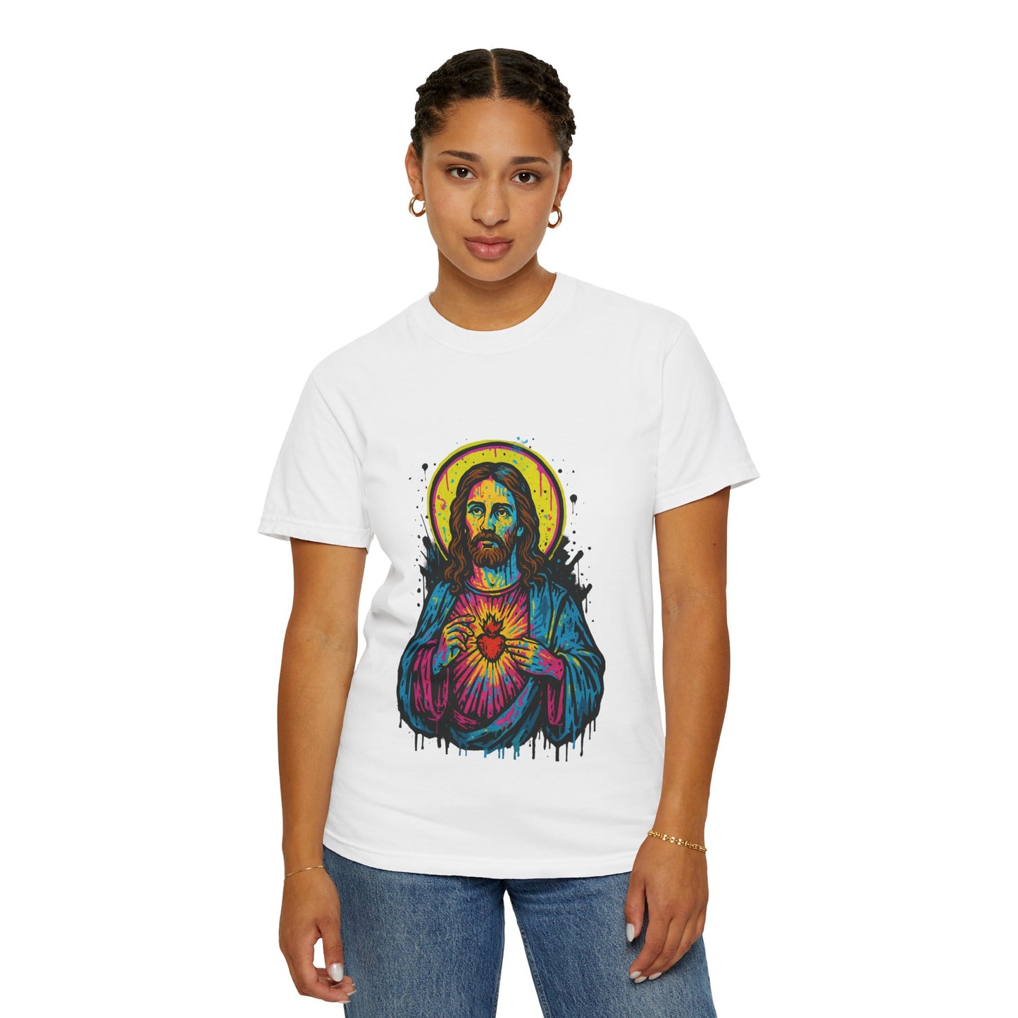 Colorful Jesus, Spiritual Shirt,