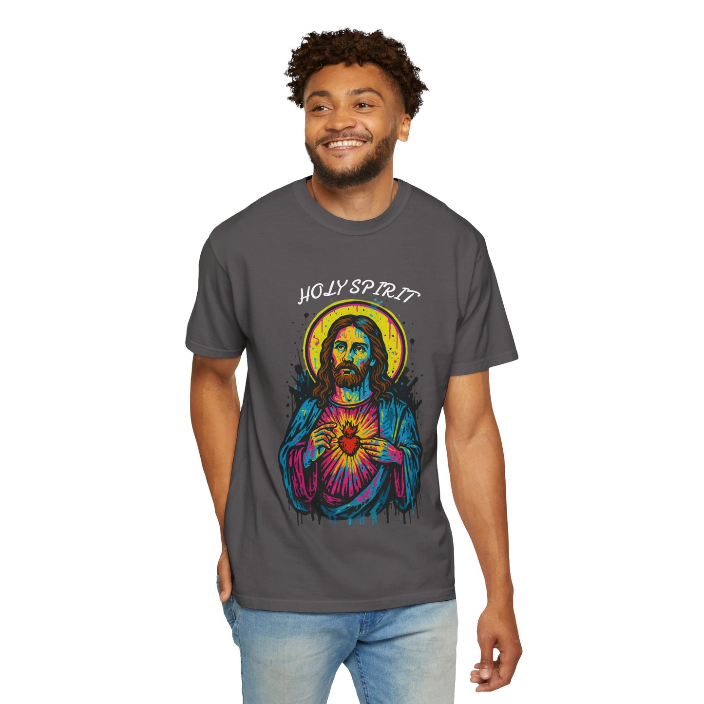 Colorful Jesus, Spiritual Shirt,