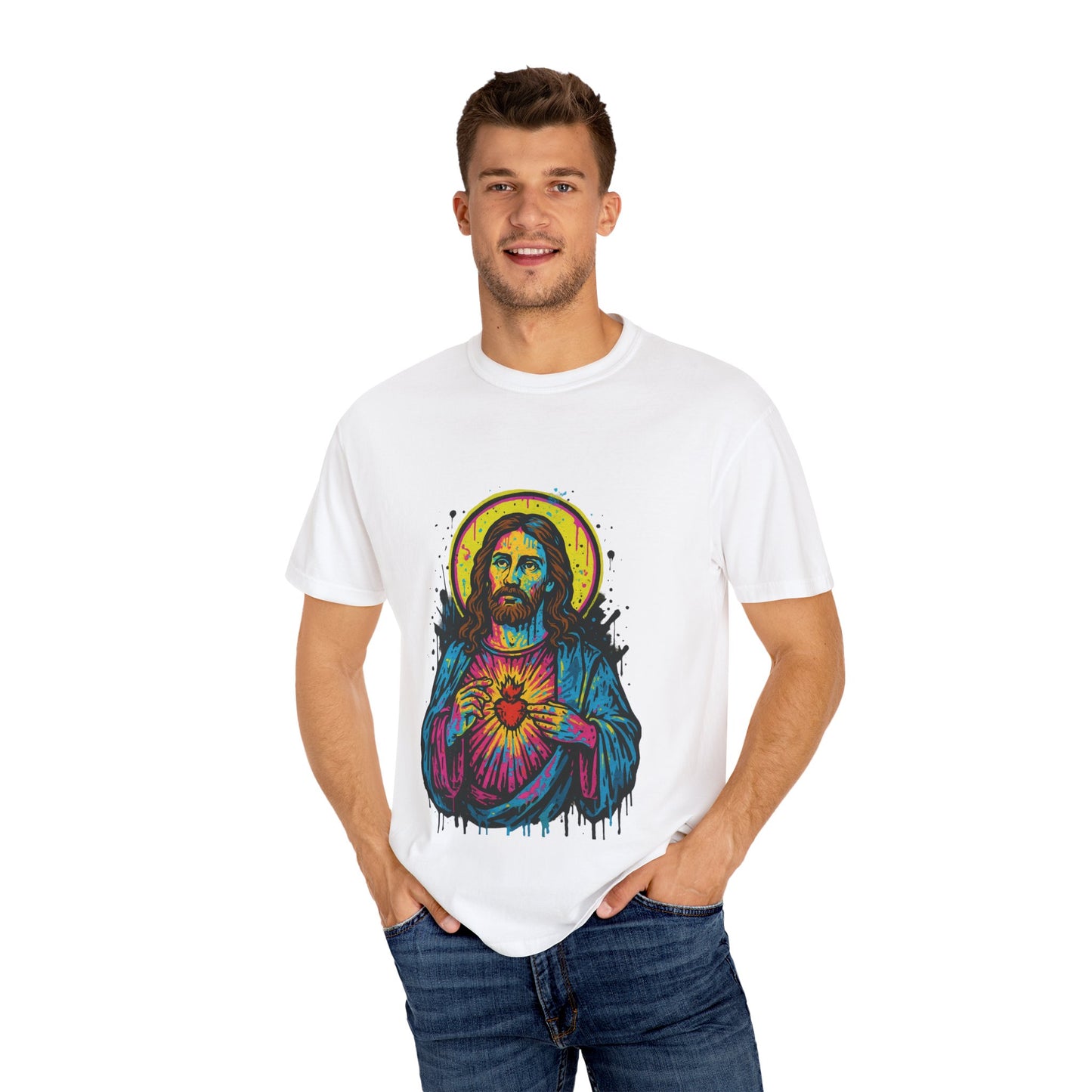 Colorful Jesus, Spiritual Shirt,