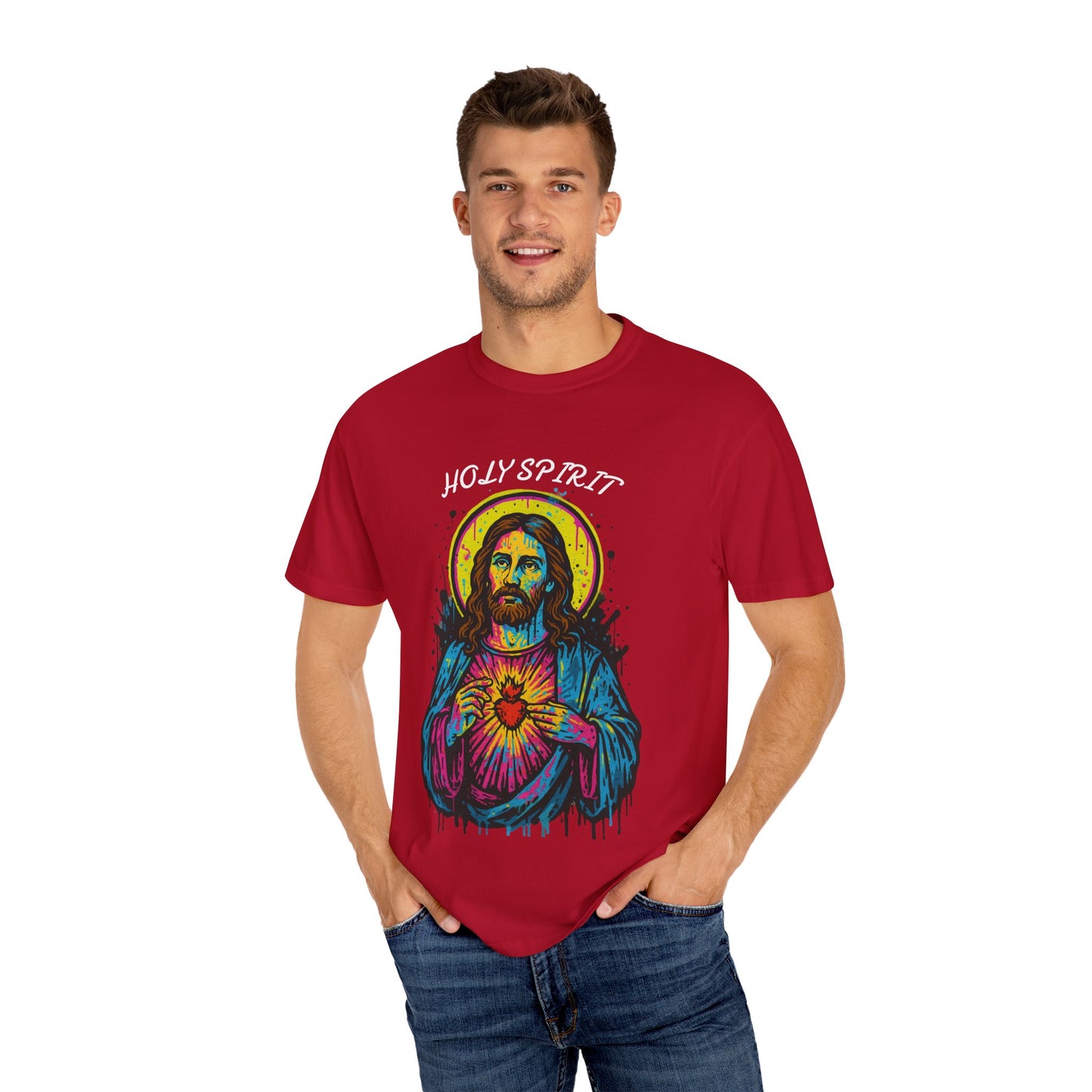 Colorful Jesus, Spiritual Shirt,
