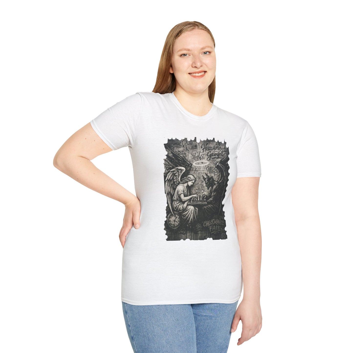 Angel of Strategy Tee – Grace in the Game