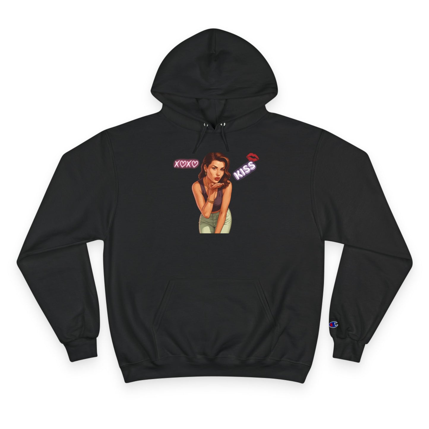 kiss GTA WOMAN Hoodie r's Day Sweatshirt