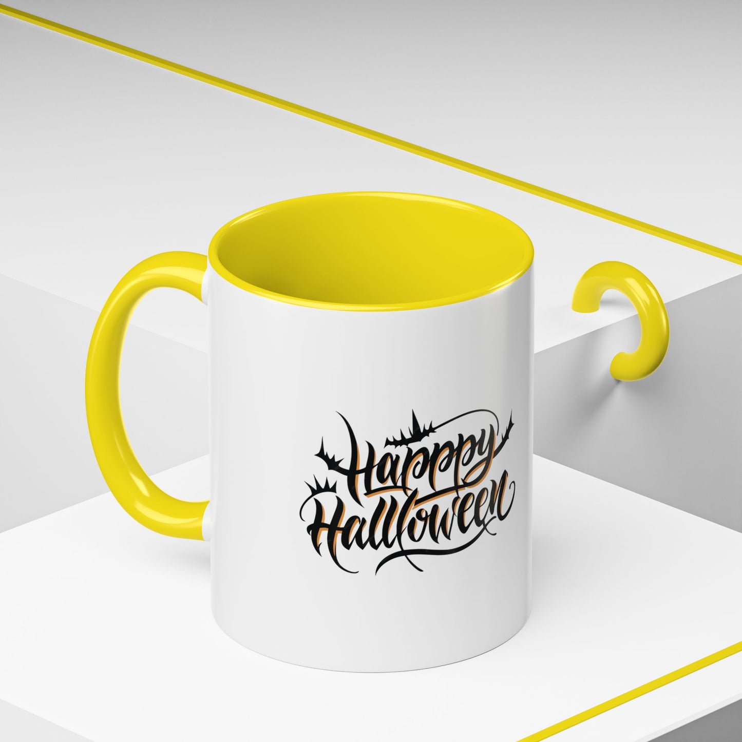 Happy Halloween Accent Coffee Mug