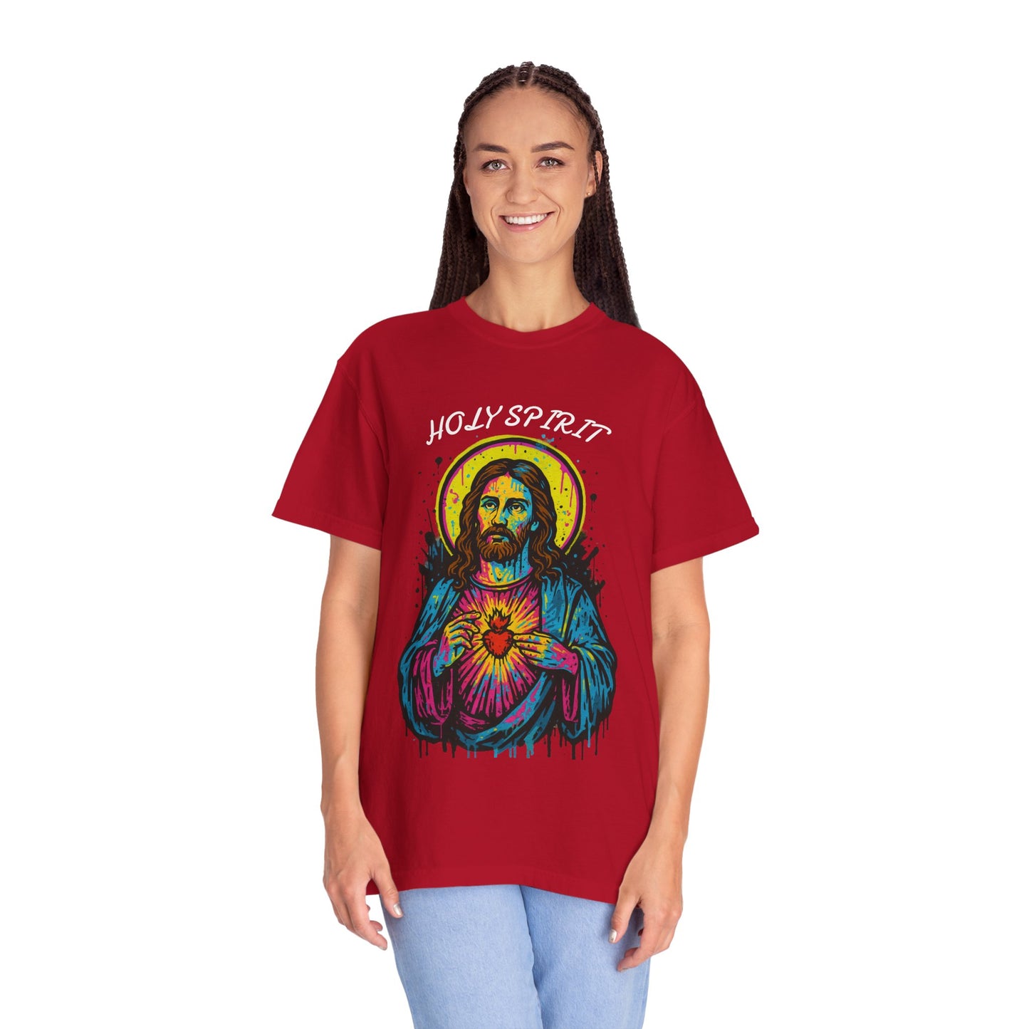 Colorful Jesus, Spiritual Shirt,