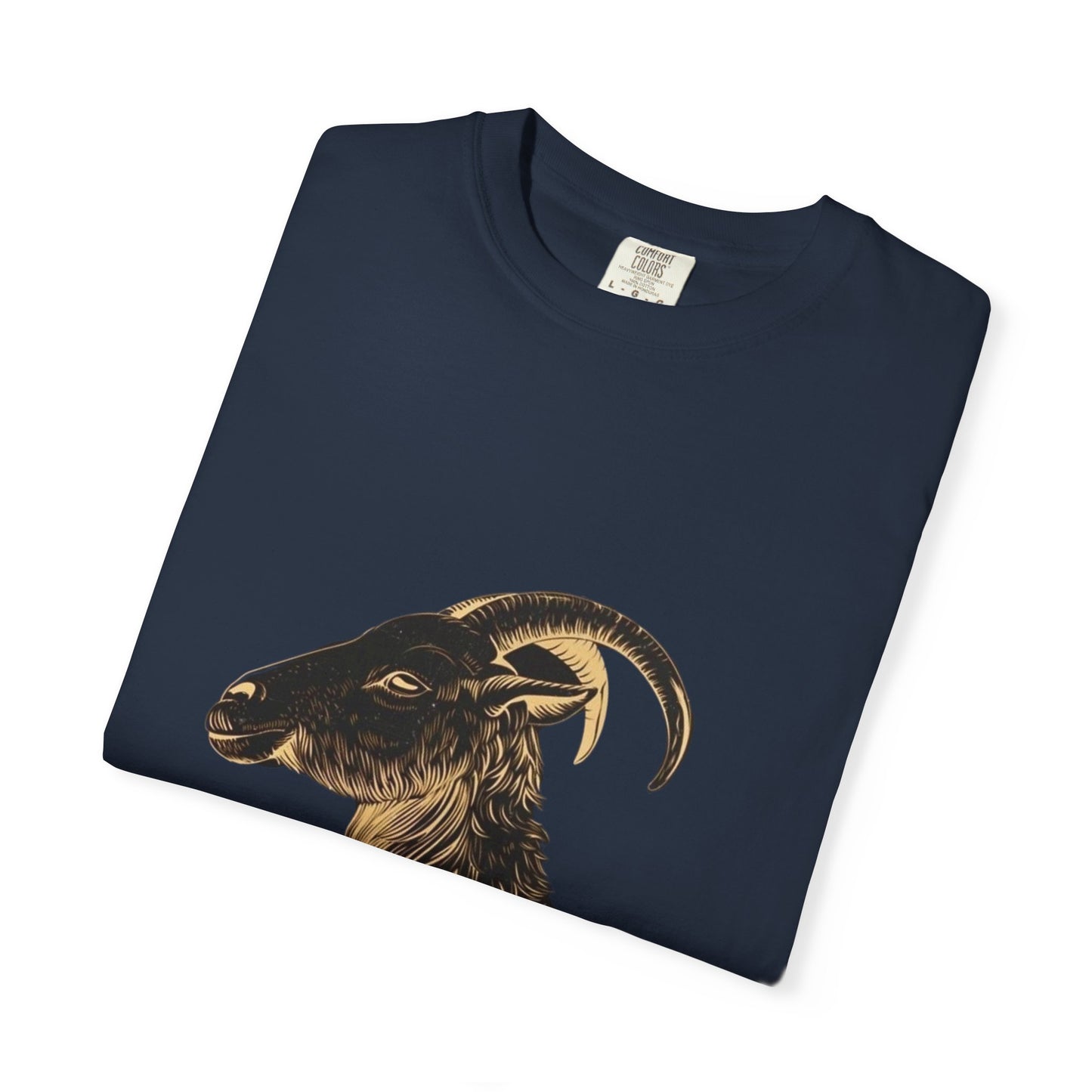 THE GOAT – Bold Red Graphic Tee