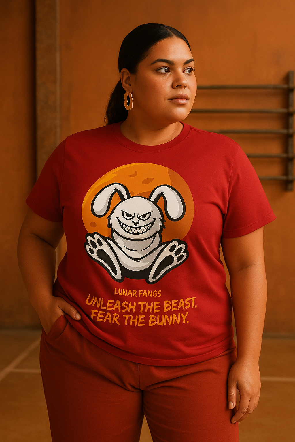 Lunar Fangs Graphic Tee