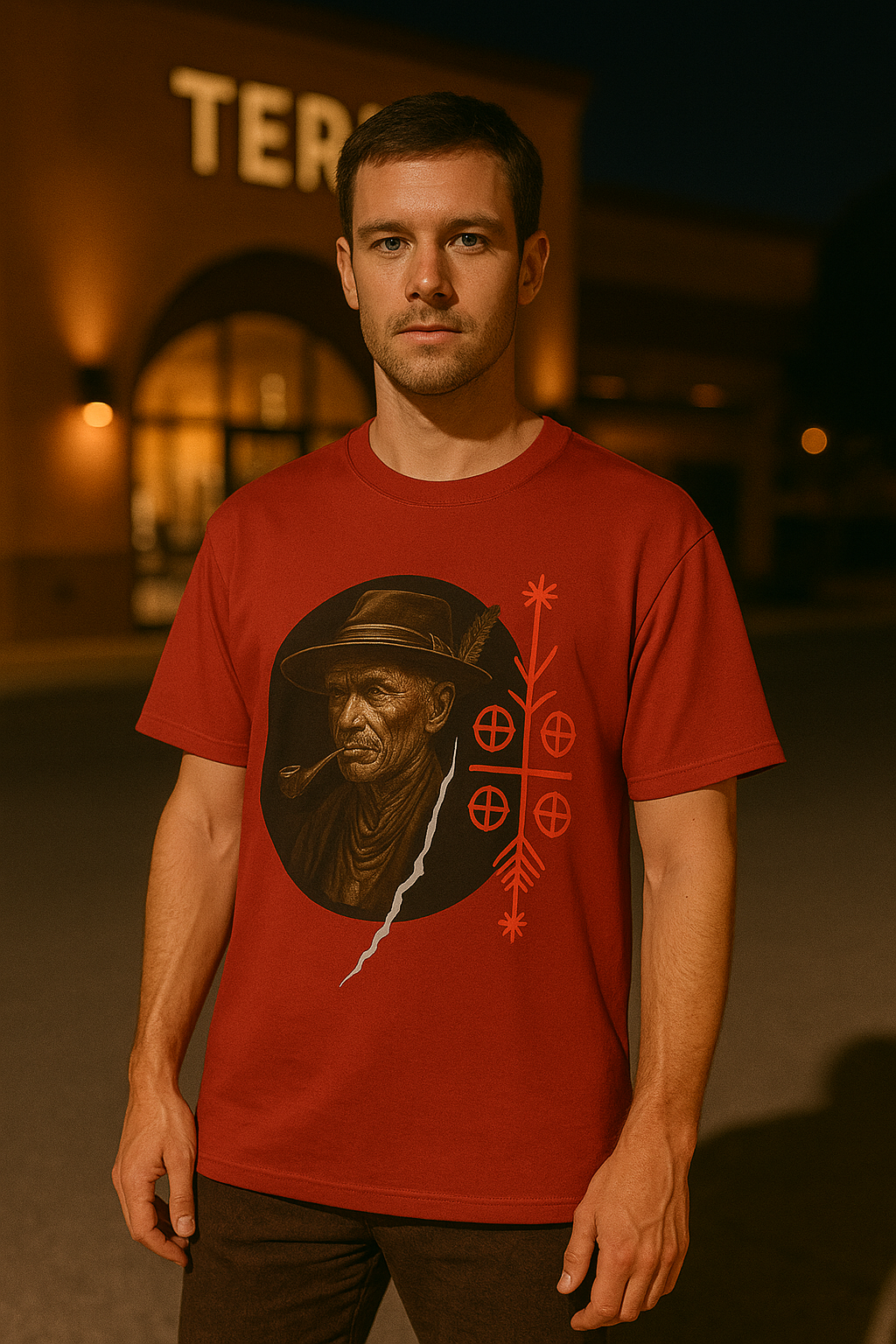 Heritage Legacy Tee – Tribal Wisdom in Style