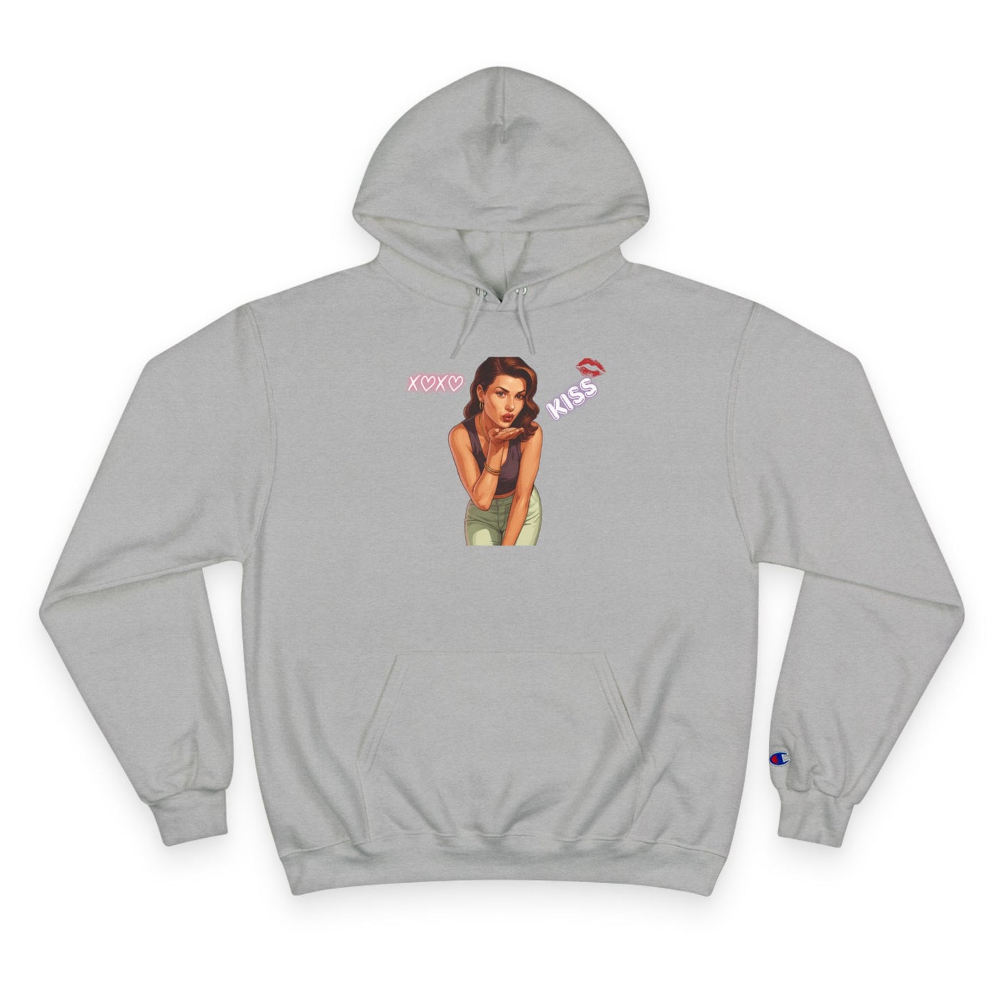 kiss GTA WOMAN Hoodie r's Day Sweatshirt