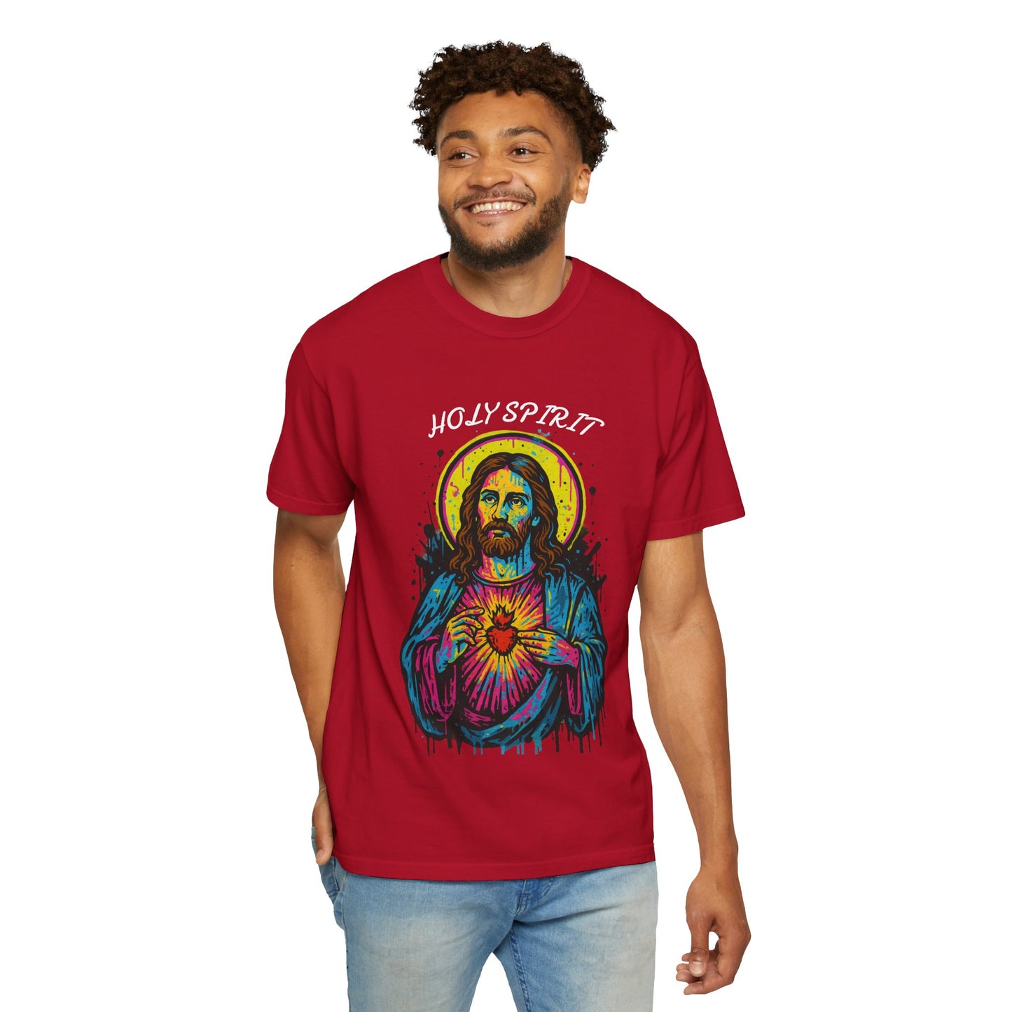 Colorful Jesus, Spiritual Shirt,
