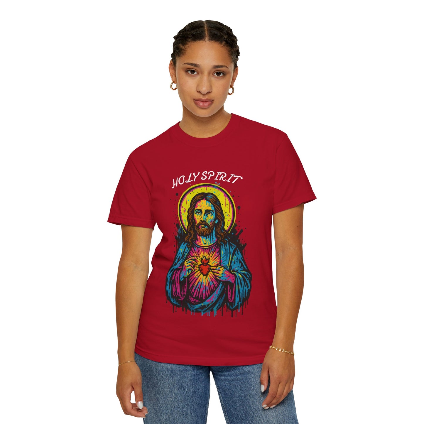 Colorful Jesus, Spiritual Shirt,