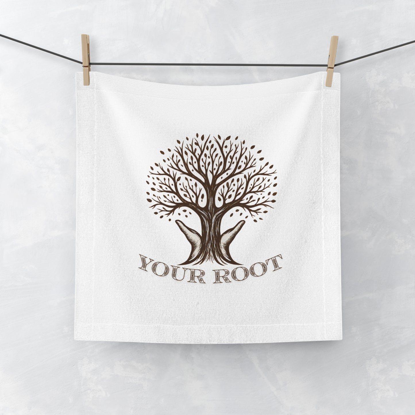 your root life face towel