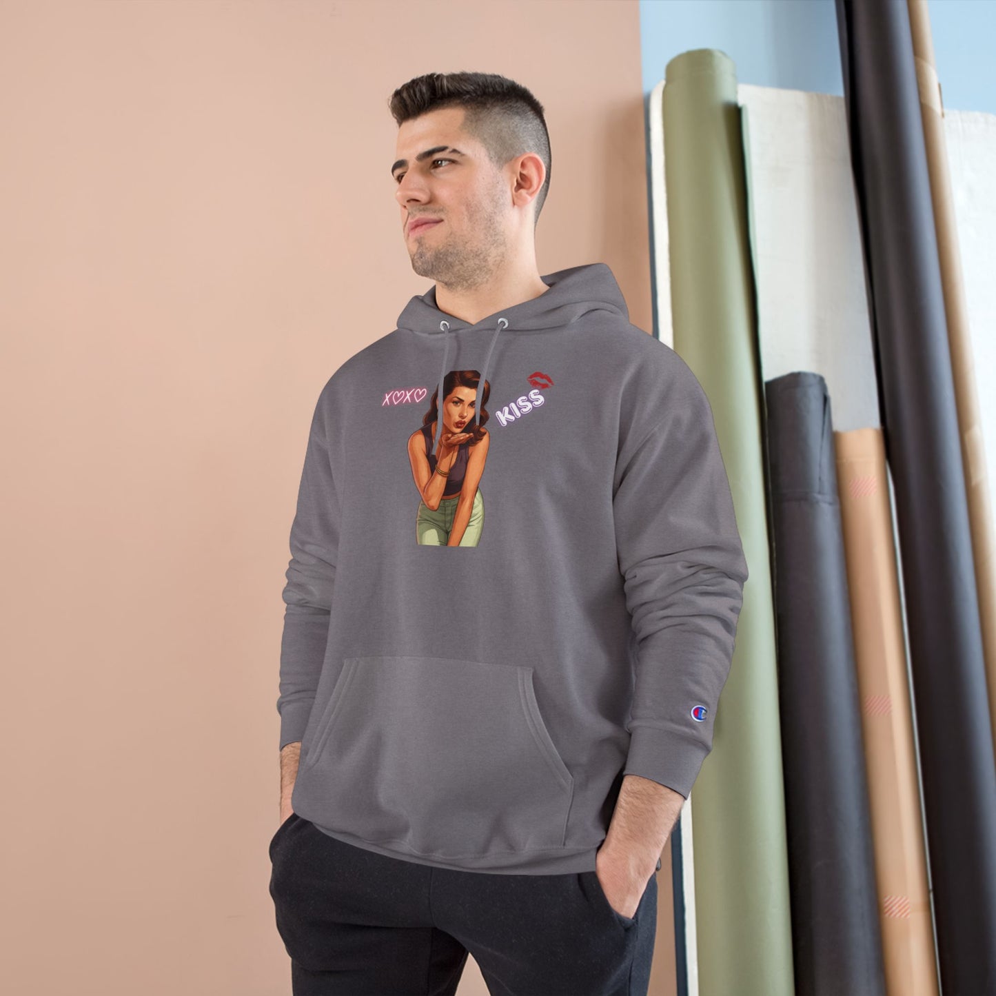 kiss GTA WOMAN Hoodie r's Day Sweatshirt