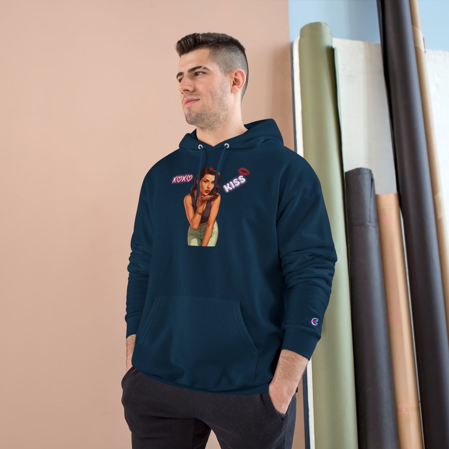 kiss GTA WOMAN Hoodie r's Day Sweatshirt
