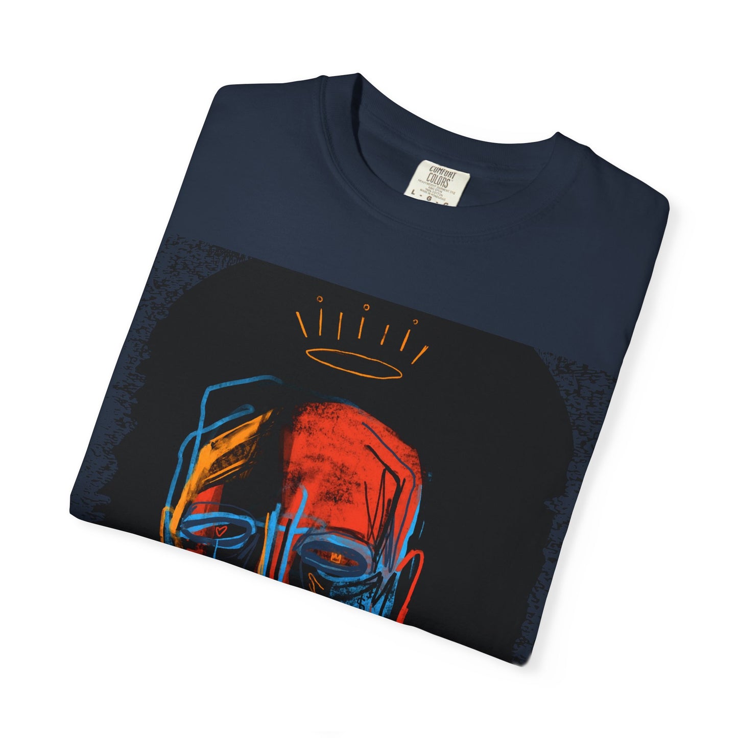 T-Shirt with Abstract Design