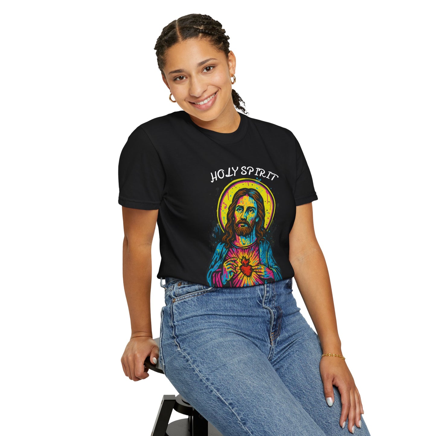 Colorful Jesus, Spiritual Shirt,