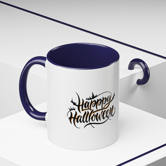 Happy Halloween Accent Coffee Mug