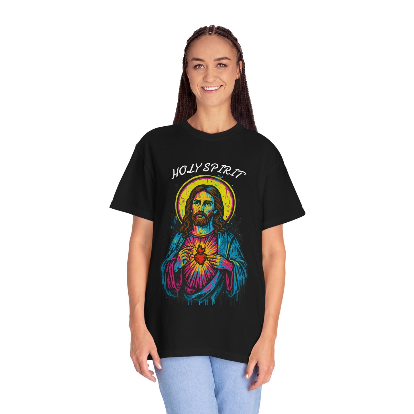Colorful Jesus, Spiritual Shirt,