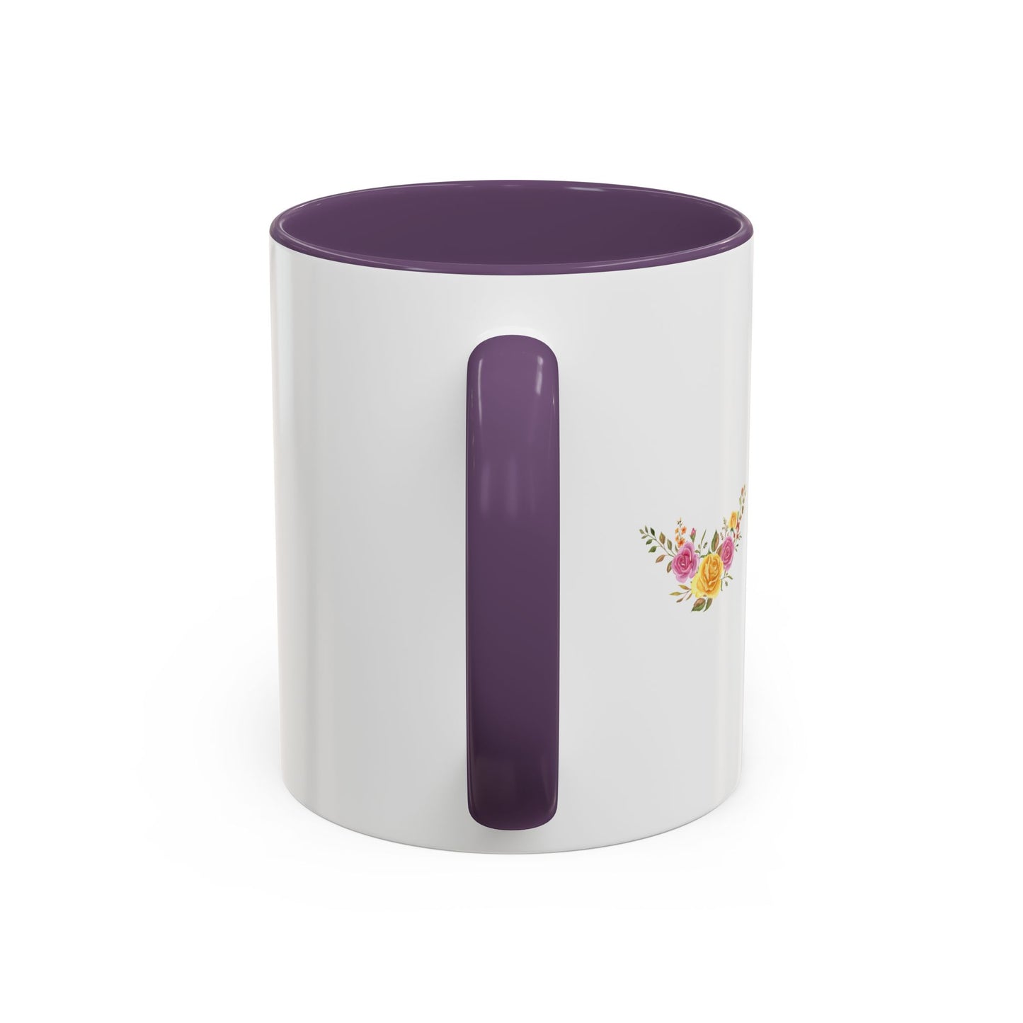 Floral Happy Birthday Coffee Mug