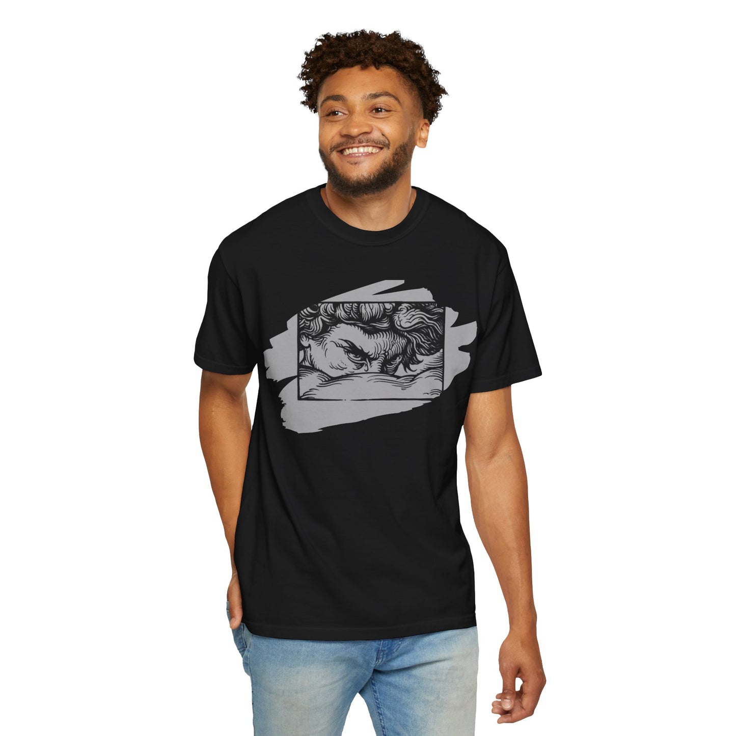 Artistic T-Shirt with Edgy Design