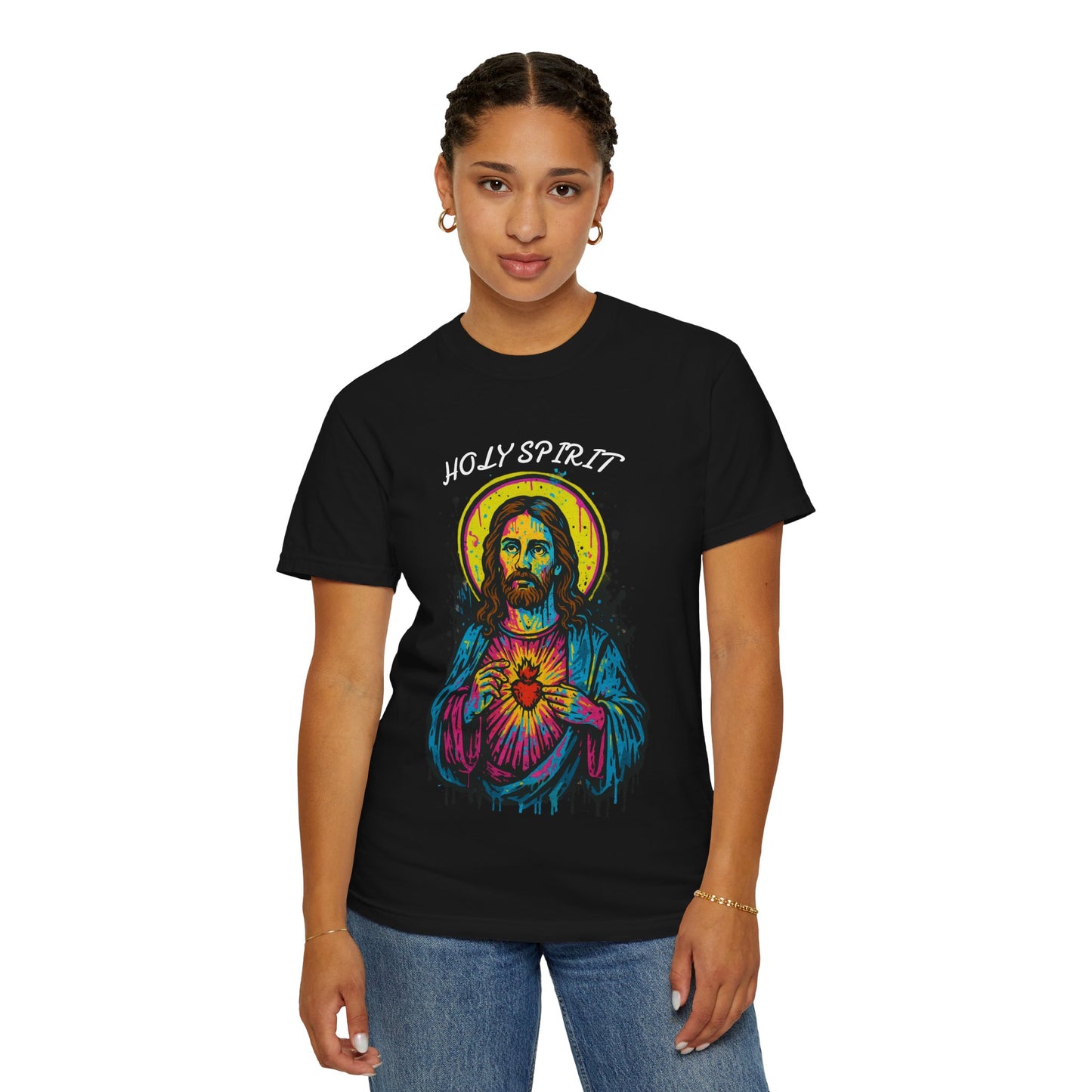 Colorful Jesus, Spiritual Shirt,