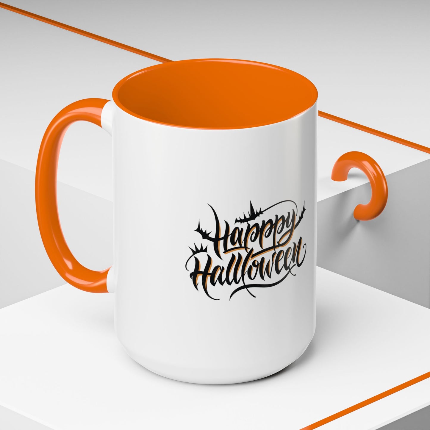 Happy Halloween Accent Coffee Mug