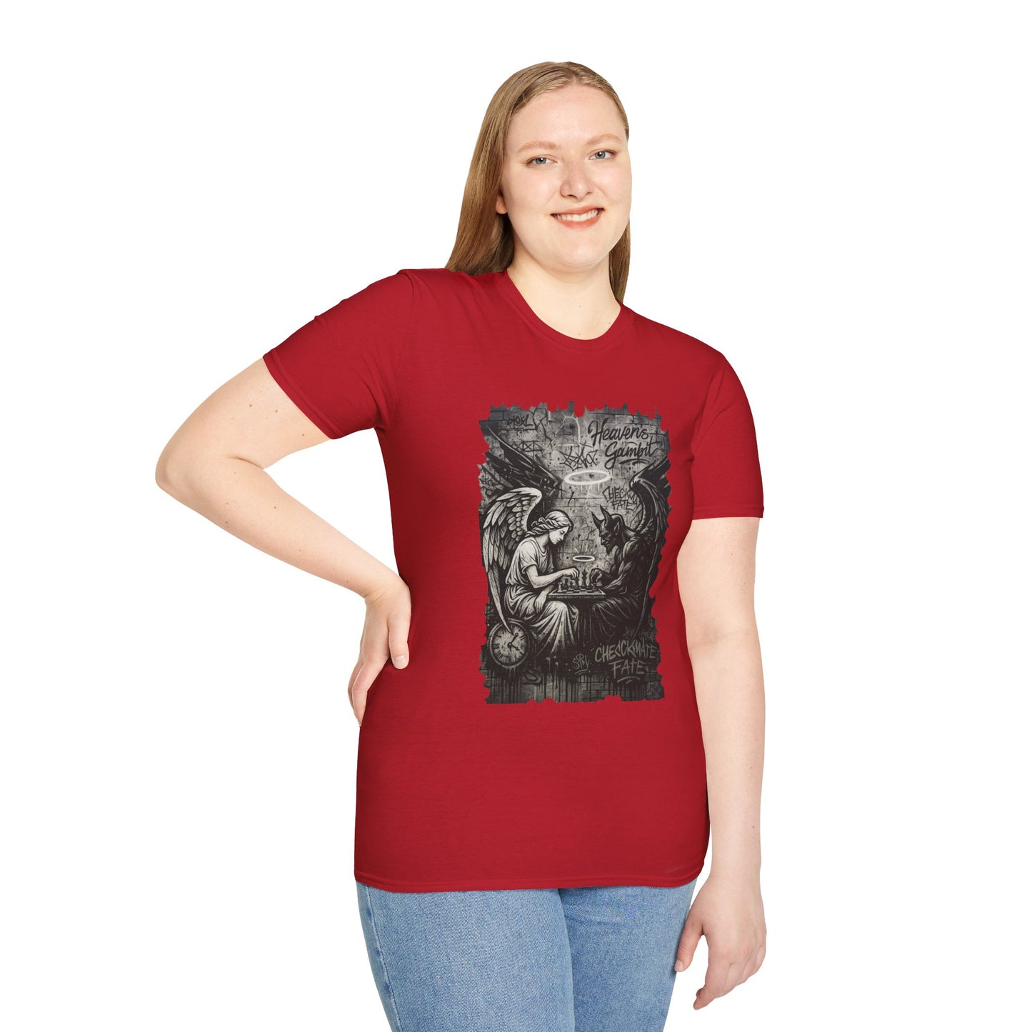 Angel of Strategy Tee – Grace in the Game