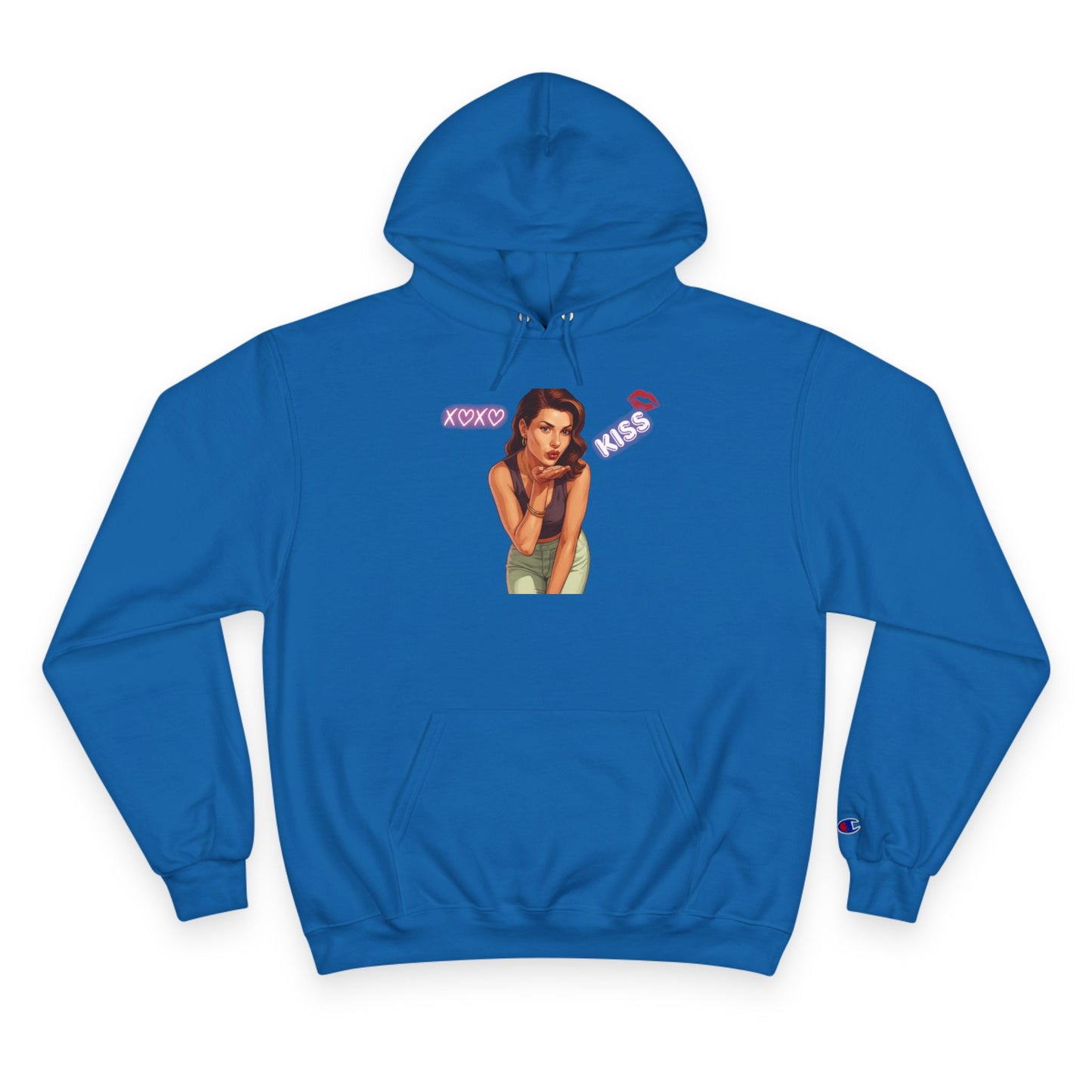 kiss GTA WOMAN Hoodie r's Day Sweatshirt