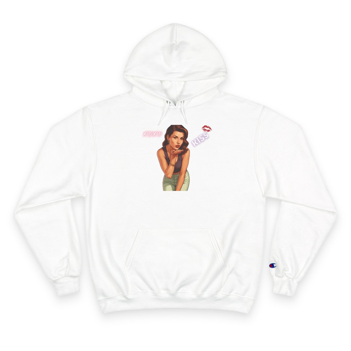 kiss GTA WOMAN Hoodie r's Day Sweatshirt