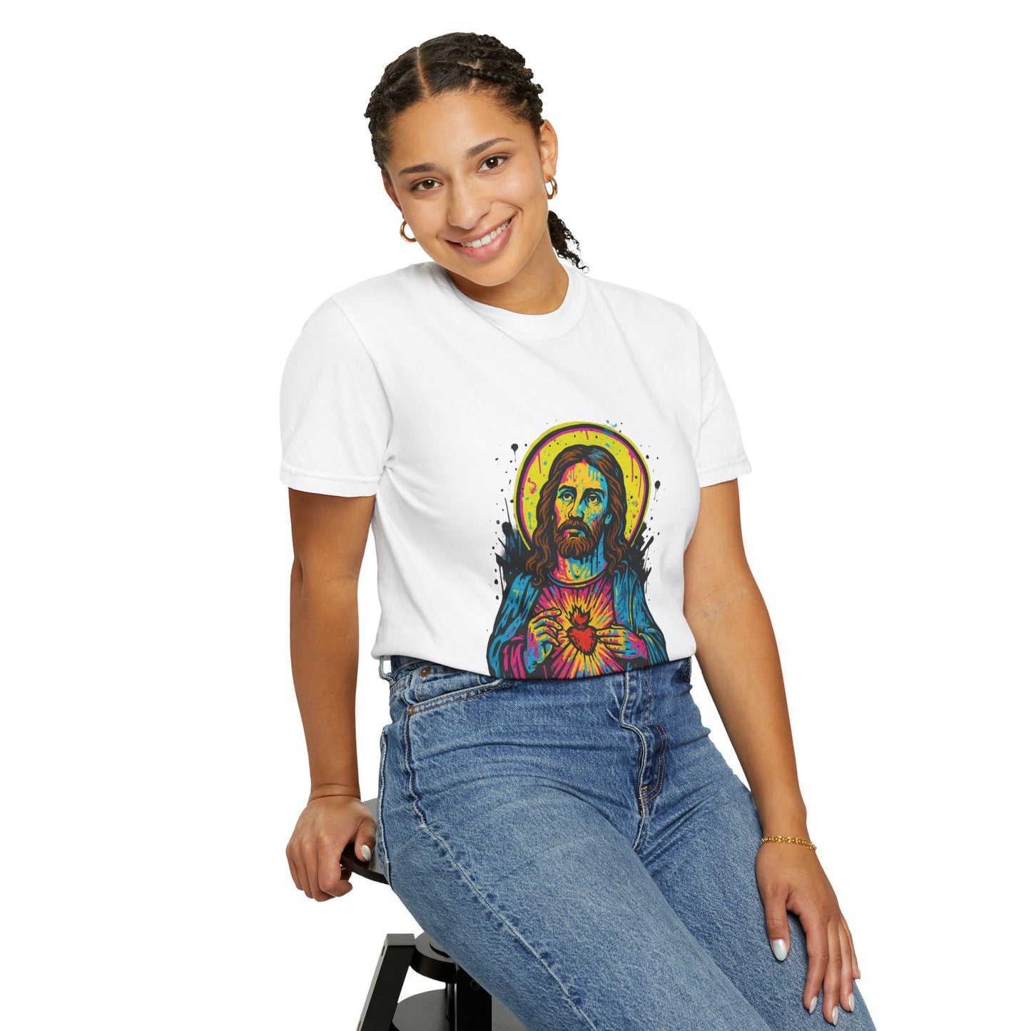 Colorful Jesus, Spiritual Shirt,