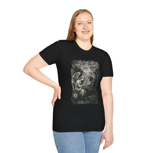 Angel of Strategy Tee – Grace in the Game