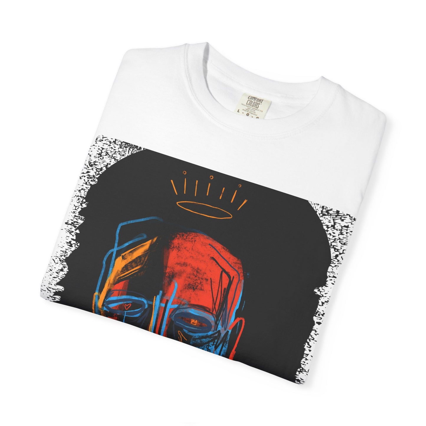 T-Shirt with Abstract Design