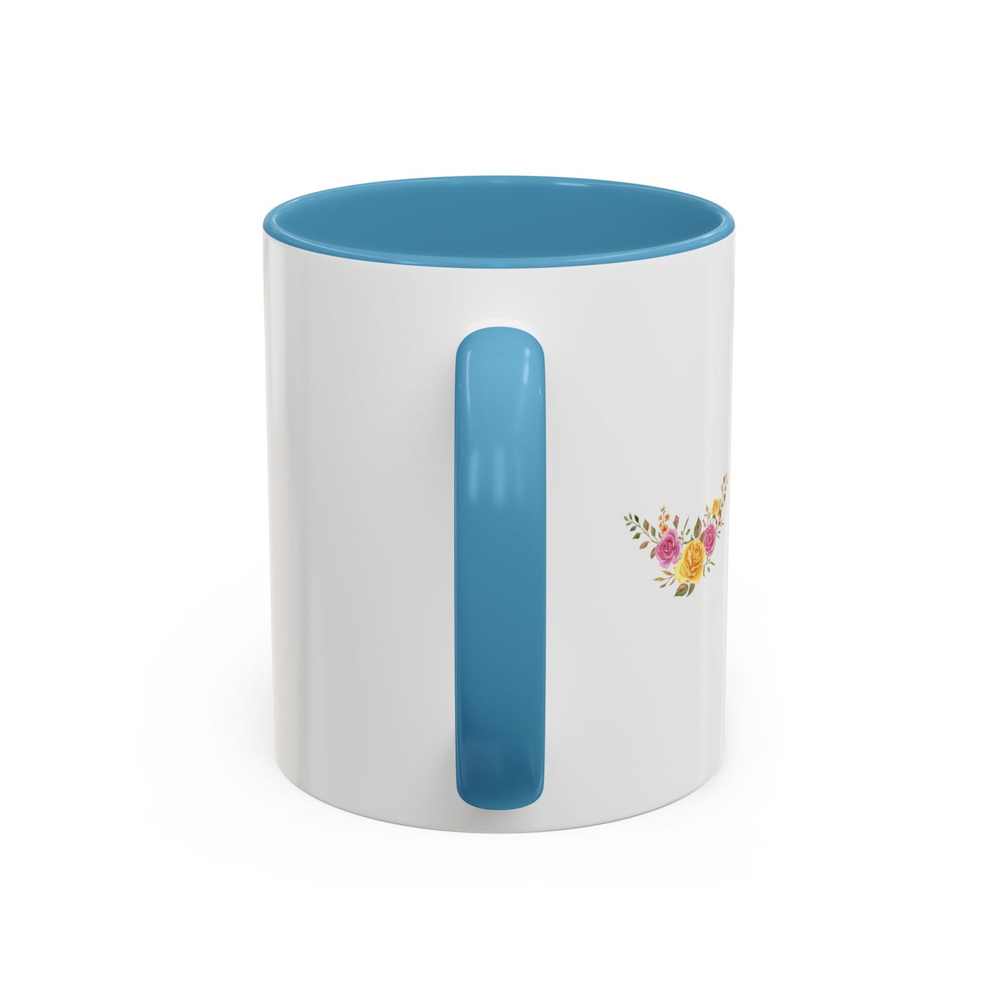 Floral Happy Birthday Coffee Mug