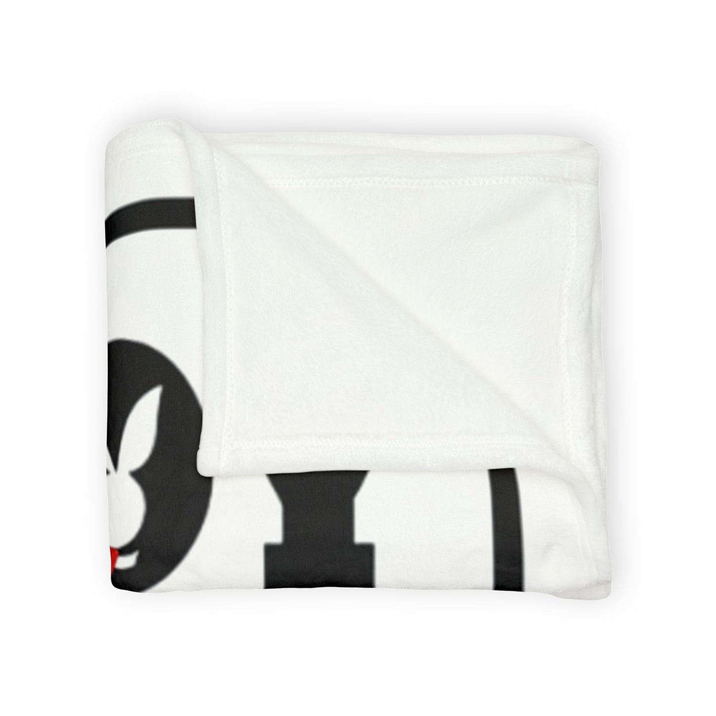 Playboy-Inspired Soft Polyester Blanket
