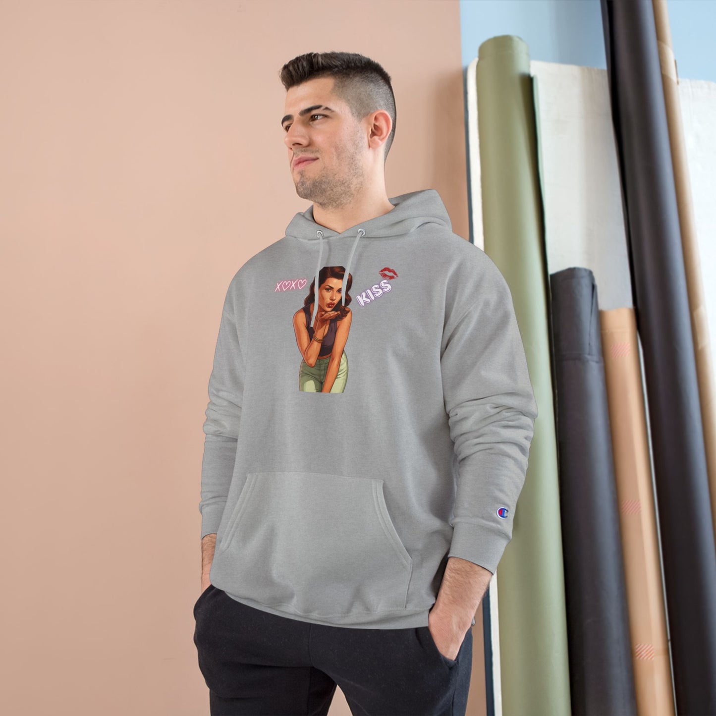 kiss GTA WOMAN Hoodie r's Day Sweatshirt