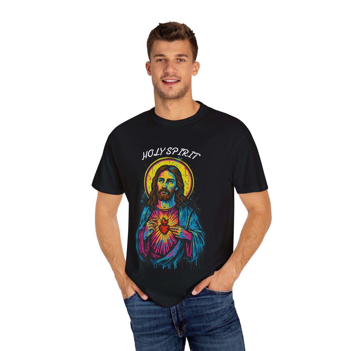 Colorful Jesus, Spiritual Shirt,