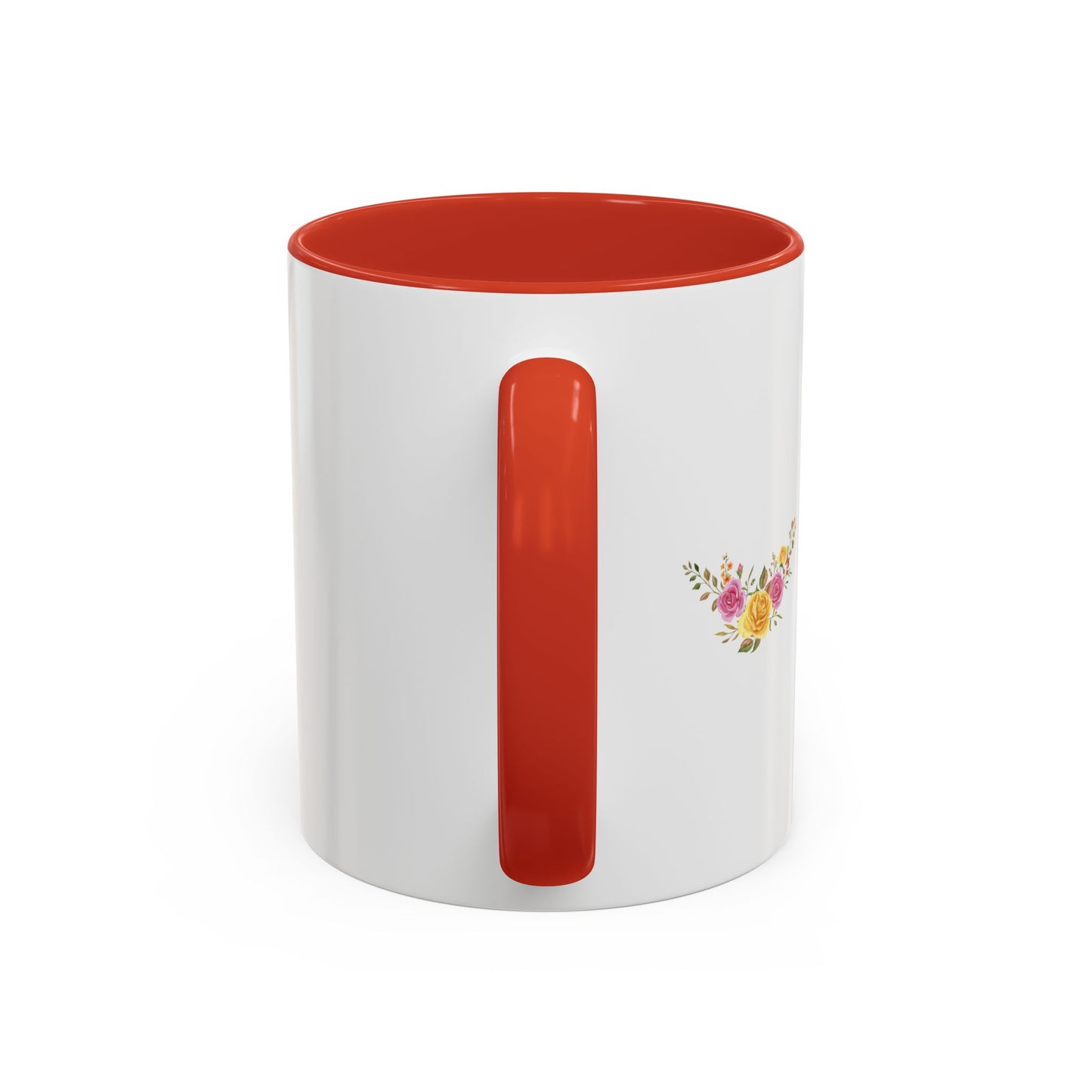Floral Happy Birthday Coffee Mug