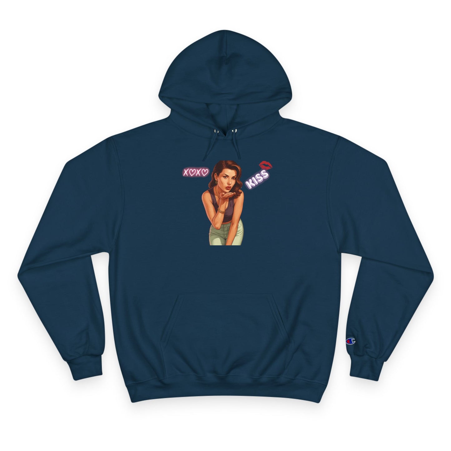 kiss GTA WOMAN Hoodie r's Day Sweatshirt