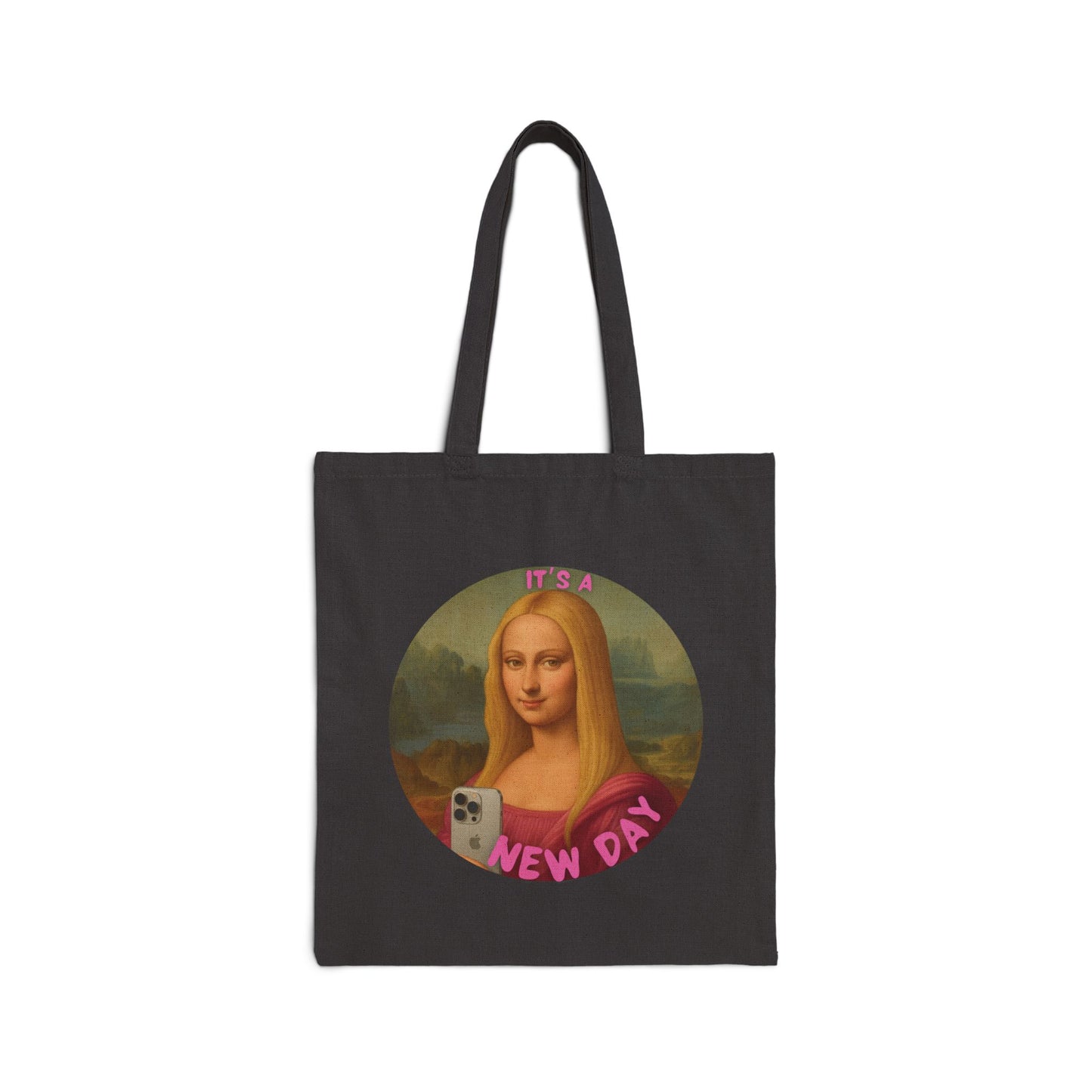 Mona Lisa iPhone Tote Bag