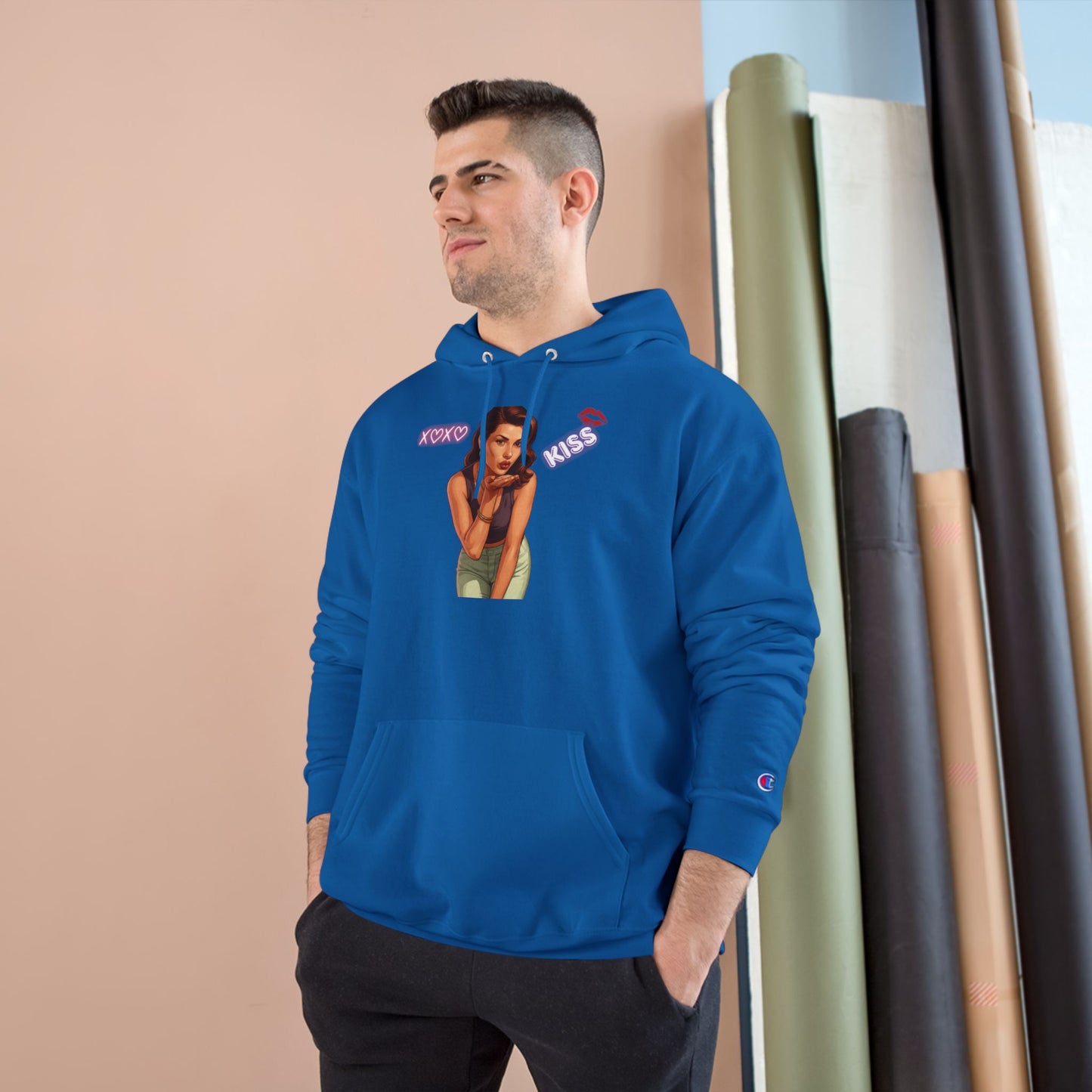 kiss GTA WOMAN Hoodie r's Day Sweatshirt