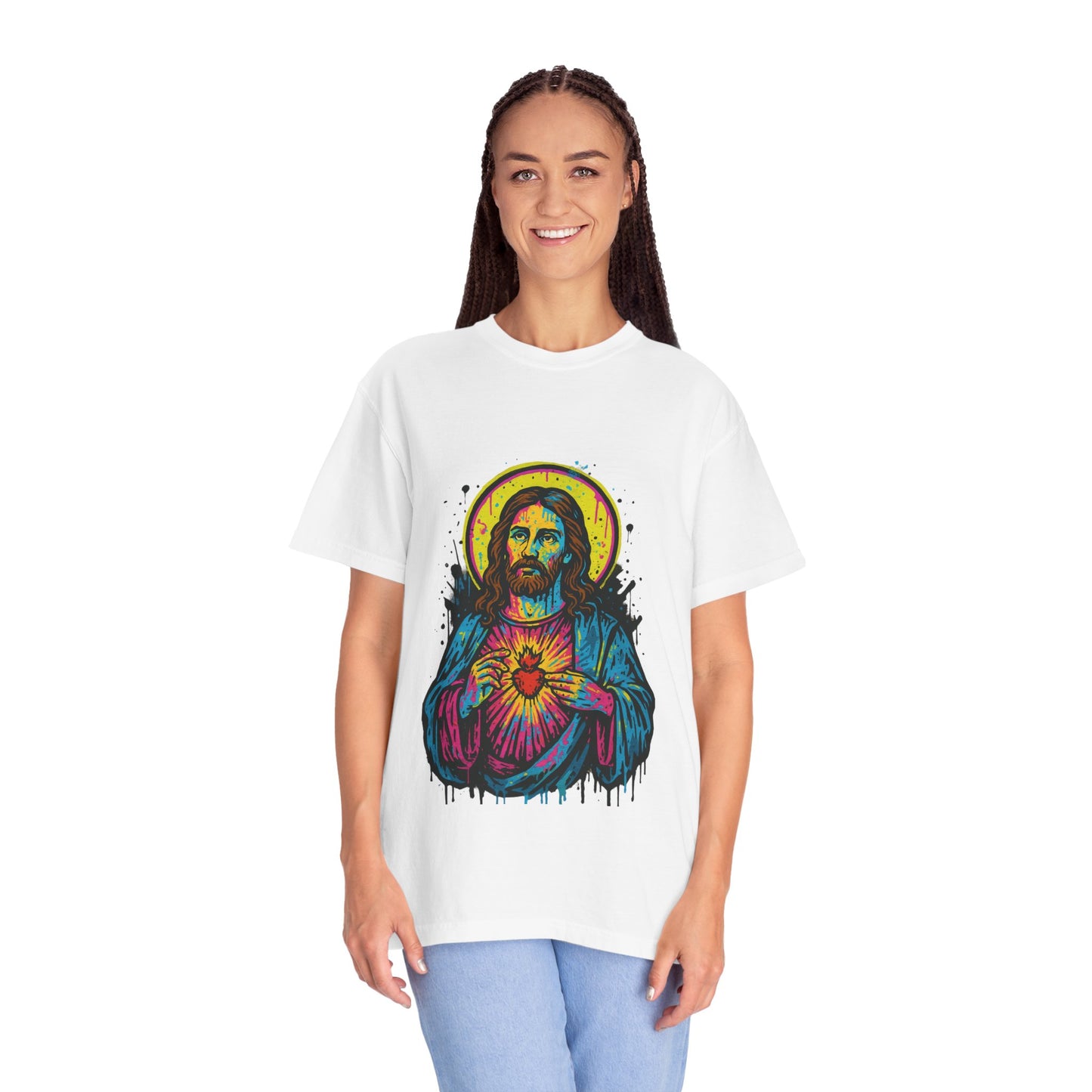 Colorful Jesus, Spiritual Shirt,