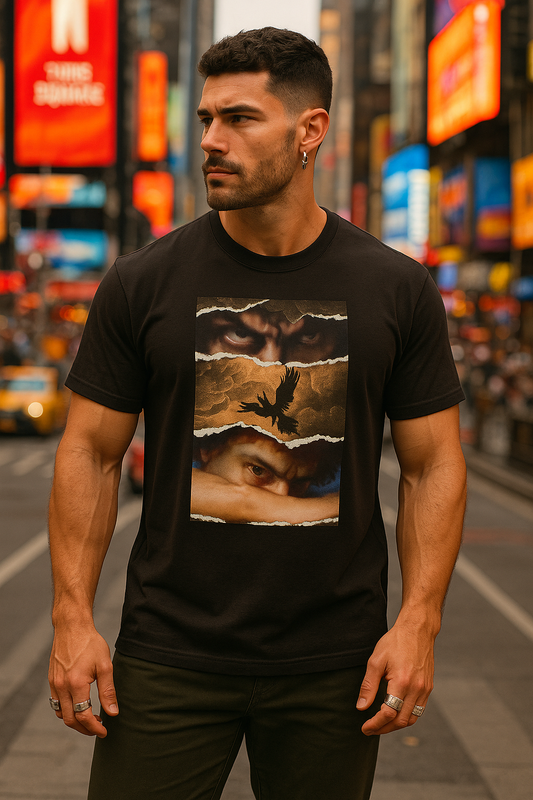 Artistic Unisex T-Shirt Ripped Realities