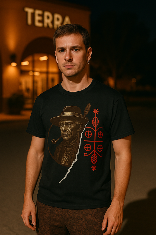 Heritage Legacy Tee – Tribal Wisdom in Style