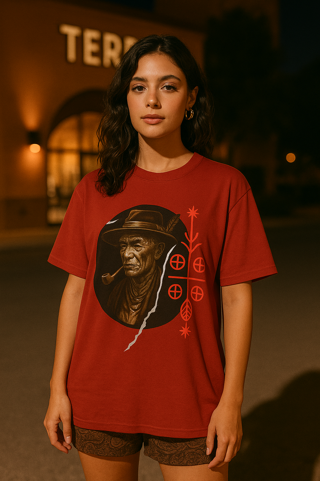Heritage Legacy Tee – Tribal Wisdom in Style