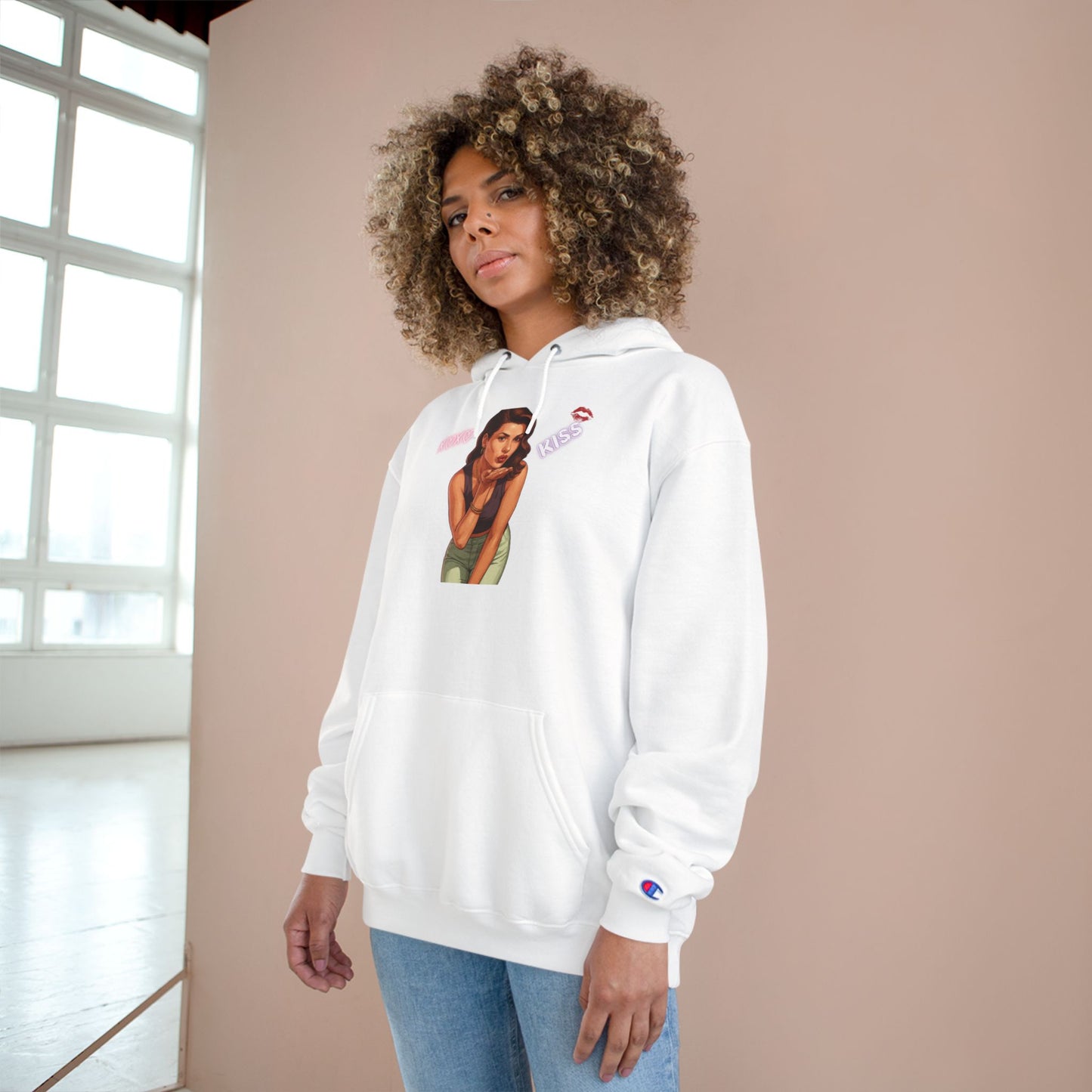 kiss GTA WOMAN Hoodie r's Day Sweatshirt