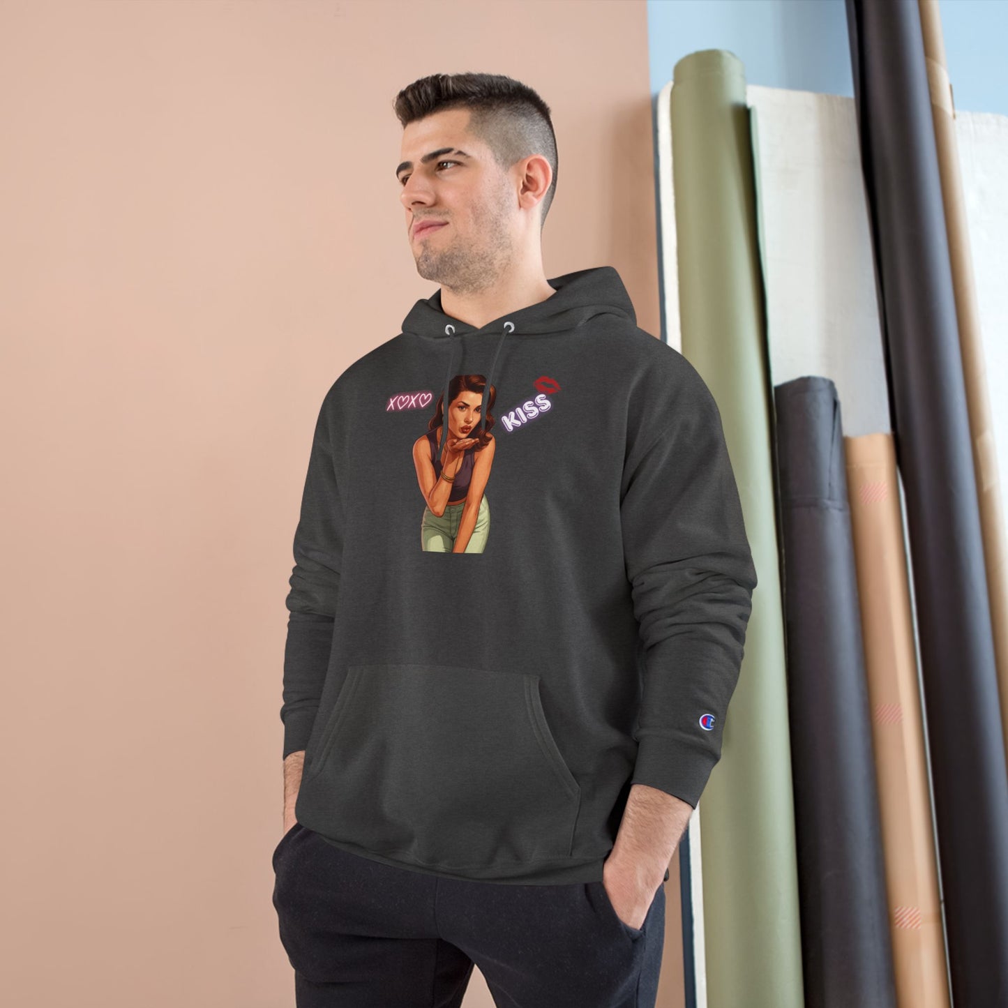 kiss GTA WOMAN Hoodie r's Day Sweatshirt