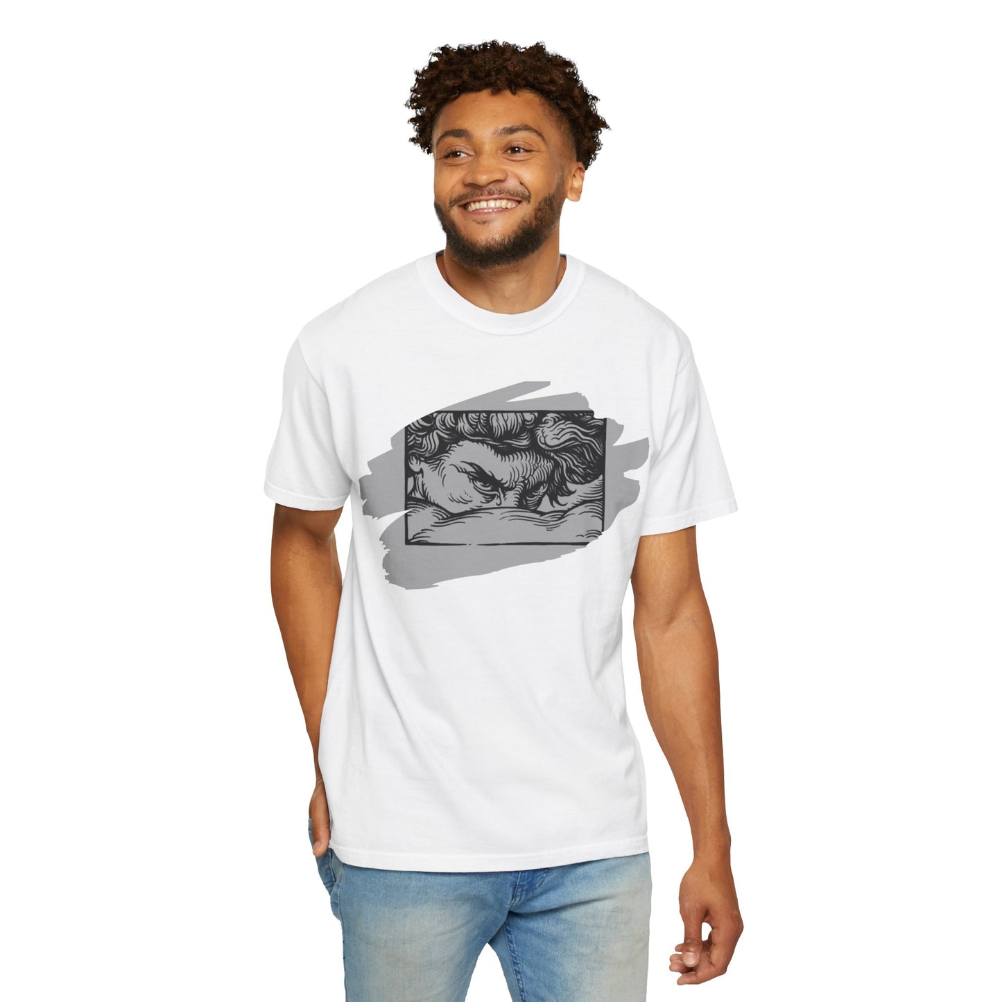Artistic T-Shirt with Edgy Design