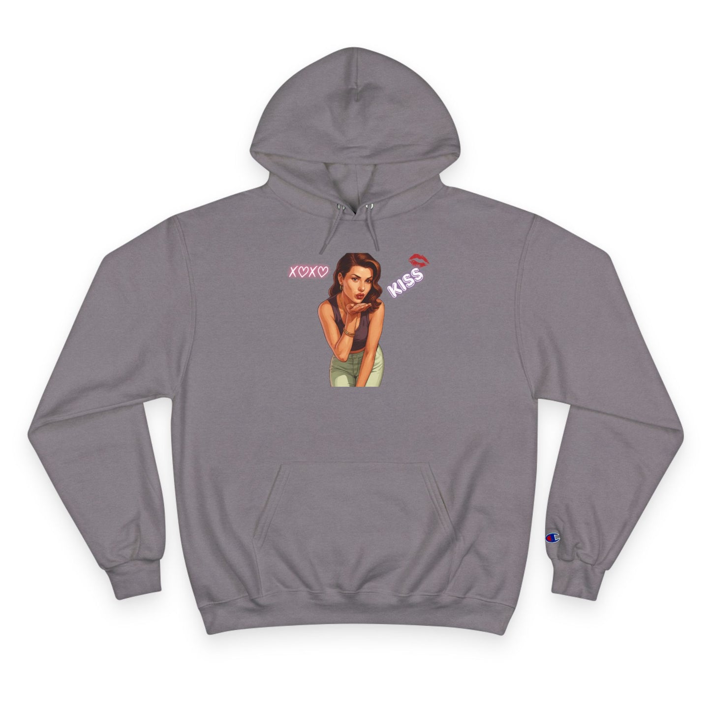 kiss GTA WOMAN Hoodie r's Day Sweatshirt