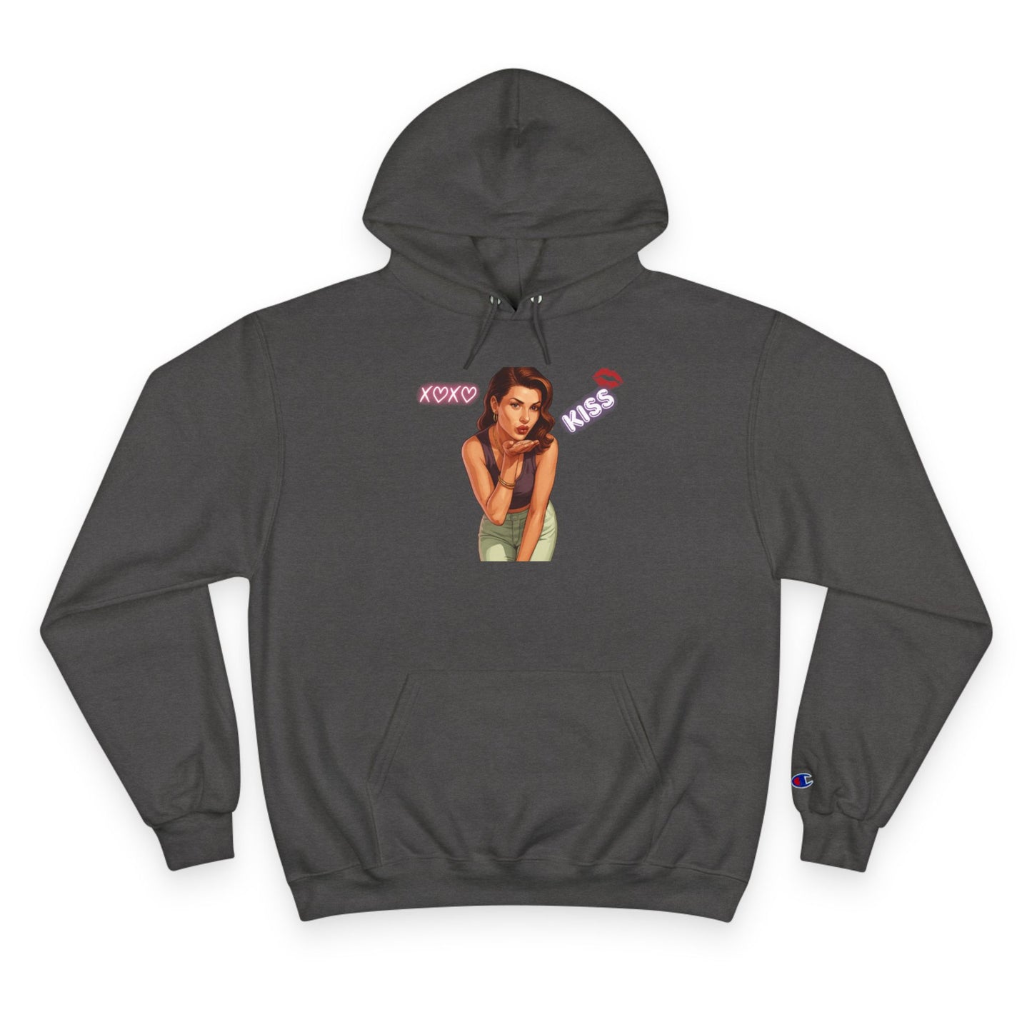 kiss GTA WOMAN Hoodie r's Day Sweatshirt