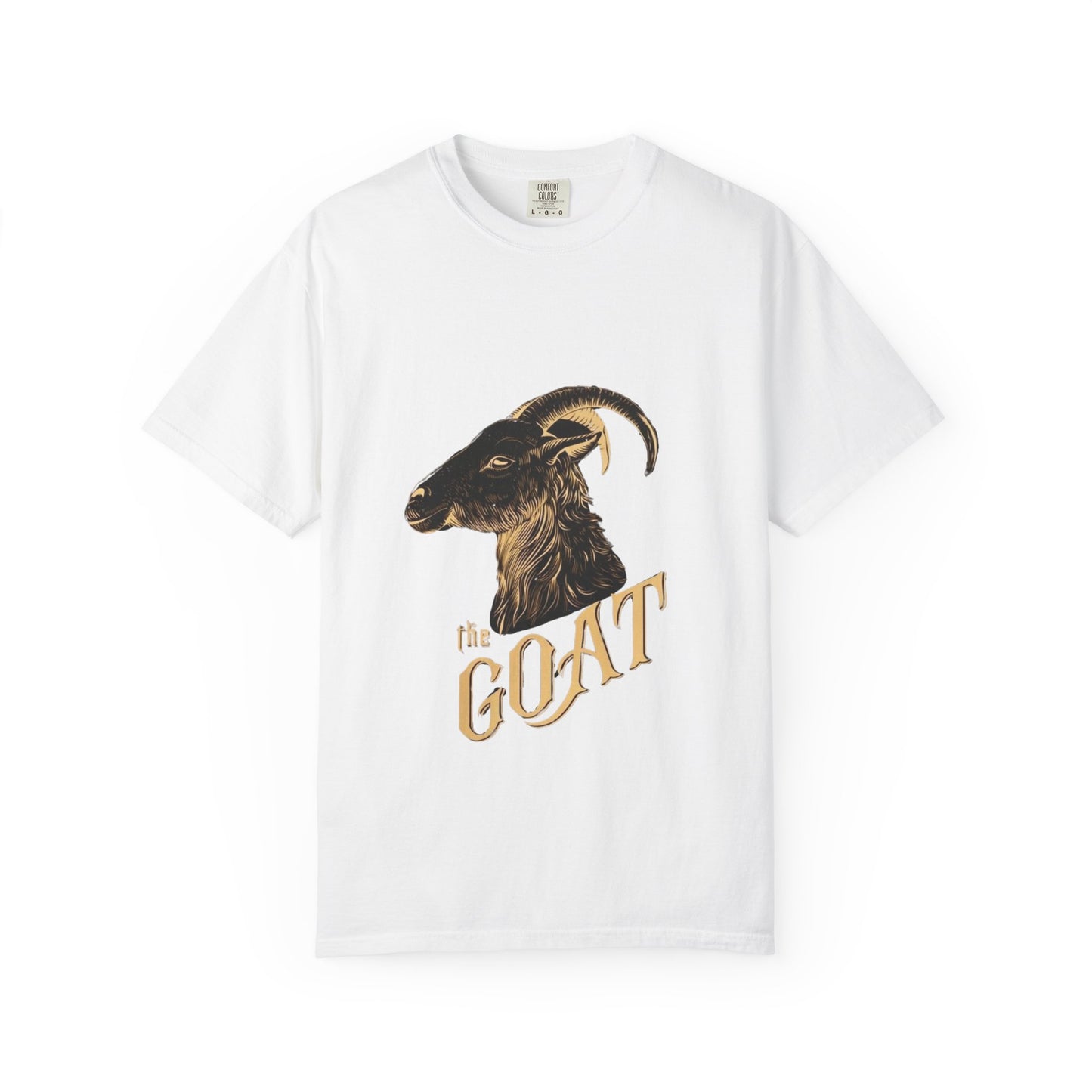 THE GOAT – Bold Red Graphic Tee