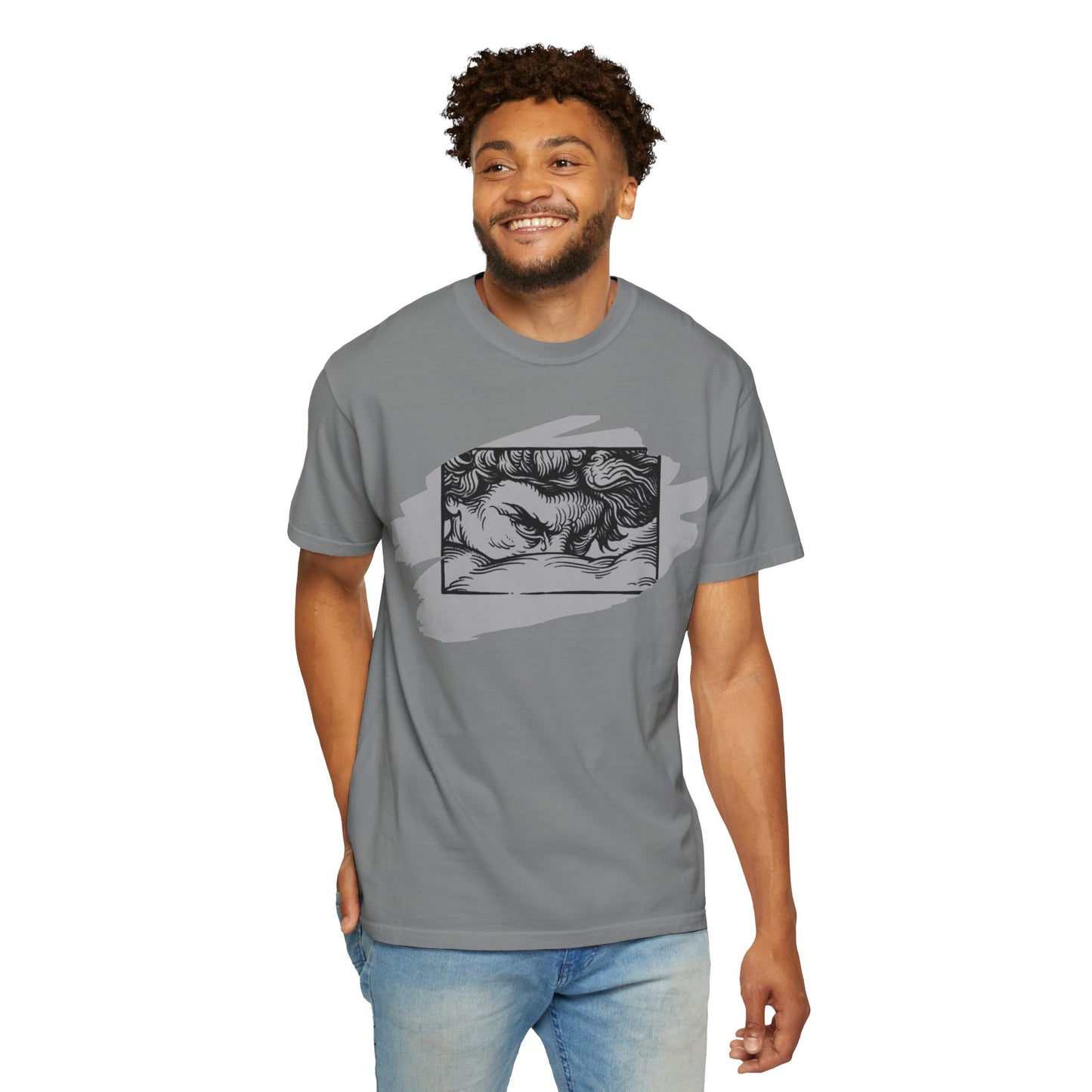 Artistic T-Shirt with Edgy Design